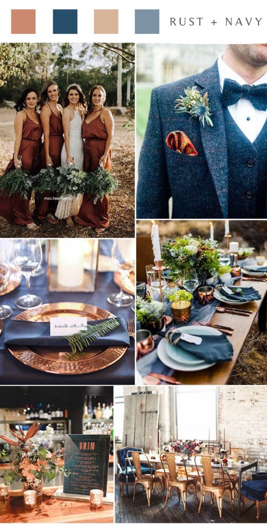 Top Fall Wedding Color Schemes Perfect For Autumn Cfc