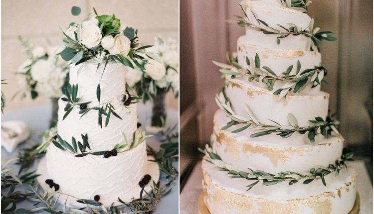 Simple Sage Green Wedding Cakes Colors For Wedding