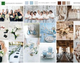 Top Outdoor Winter Wedding Colors