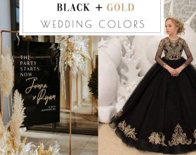 10 Black And Rose Gold Wedding Colors Ideas 2024