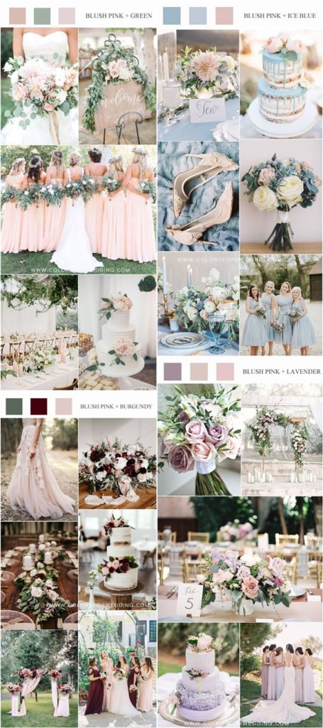 Top 10 Blush Pink Wedding Color Ideas for Spring / Summer 😃