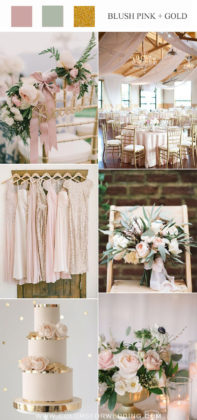 26 Gold Wedding Color Palette Ideas 2024 | CFC