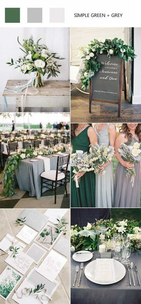 Top 28 Green Wedding Color Palettes You’ll Love for 2024