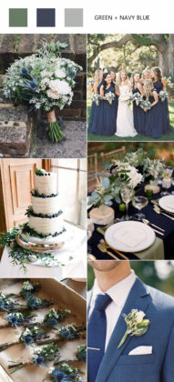 Top 28 Green Wedding Color Palettes You’ll Love for 2024