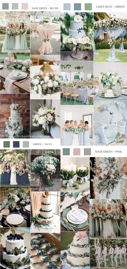 Top 10 Wedding Color Trends for Spring Summer 2024