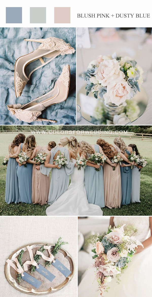 Top 10 Blush Pink Wedding Color Ideas for Spring / Summer 😃