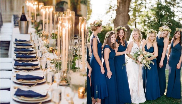 Classic Blue Wedding Color Ideas