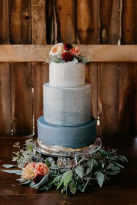 20 Dusty Blue Wedding Cake Ideas | Colors for Wedding