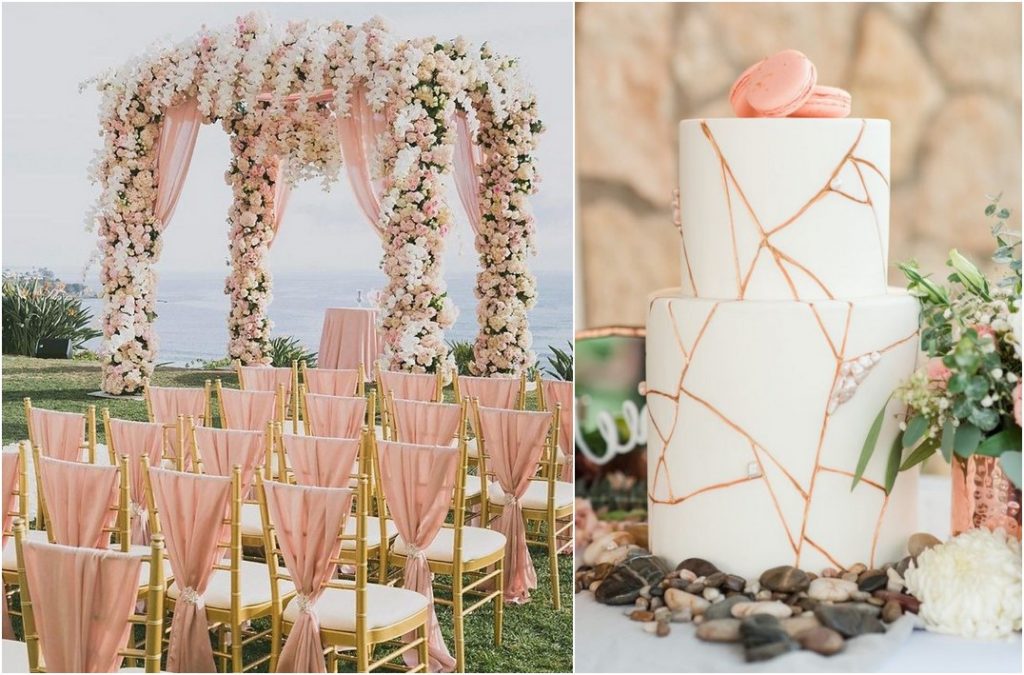 ️ 30 Rose Gold Wedding Theme Ideas 2024 Colors For Wedding