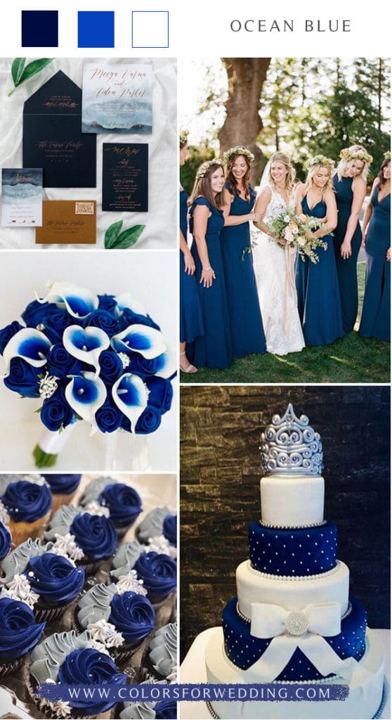 10 Blue Wedding Color Palettes for Your Big Day 2024