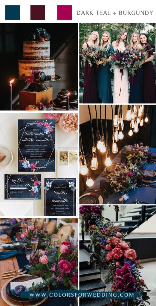 Top 10 Moody Wedding Color Trends in 2024 | CFC