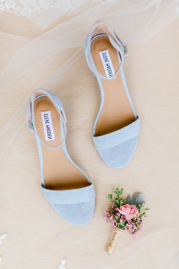 baby blue bridal shoes
