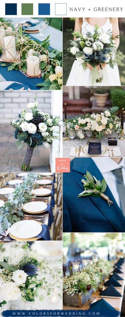 20 Sage Green and Navy Blue Wedding Colors & Ideas 2024