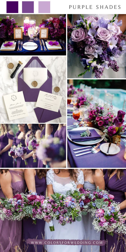 Top 14 Purple Wedding Color Combos 2024 