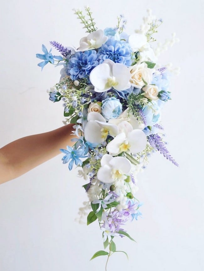 Blue Wedding Bouquets And Flowers 12 ?is Pending Load=1