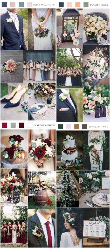 Top 10 Fall Wedding Color Schemes Perfect for Autumn | CFC