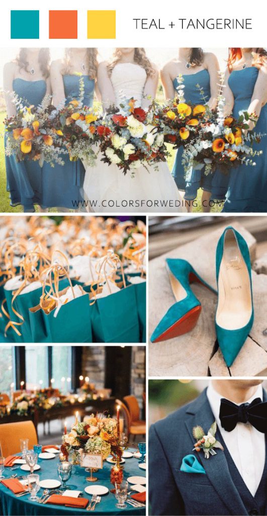 18 Best October Wedding Colors for 2024 Fall Wedding 🍂