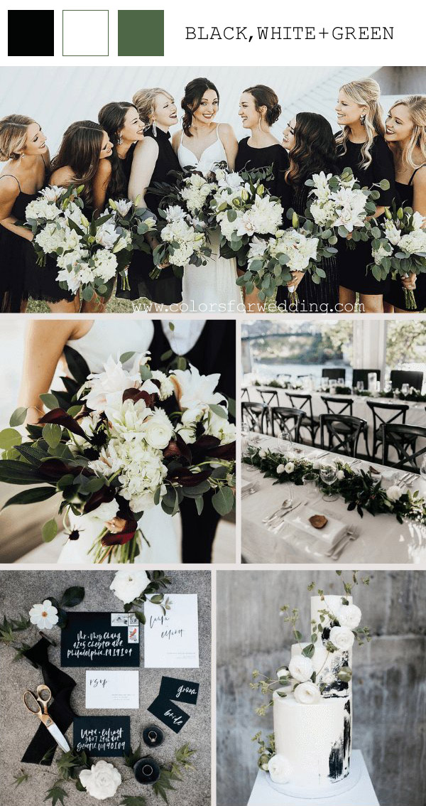 Top 8 Winter January Wedding Colors for 2024