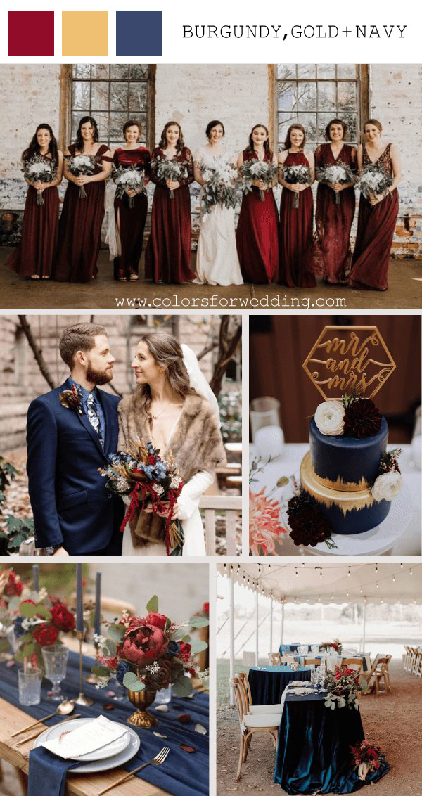 Top 8 Winter January Wedding Colors for 2023