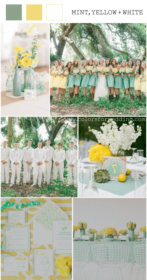 Top 8 April Wedding Colors for Spring 2024