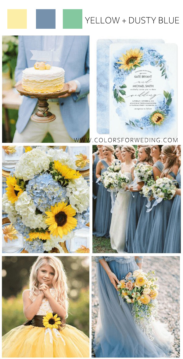 Best 18 Summer August Wedding Colors & Ideas 2023 / 2024