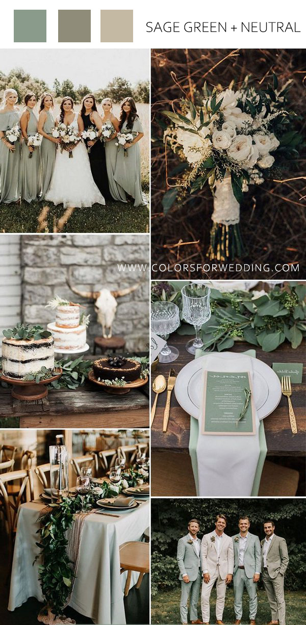 Top 16 Rustic Country Wedding Color Palettes for 2024