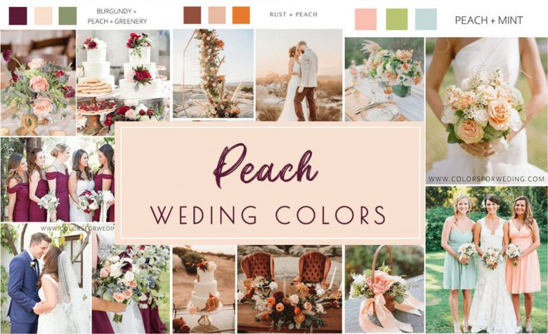 Peach Wedding Colors 768x469 