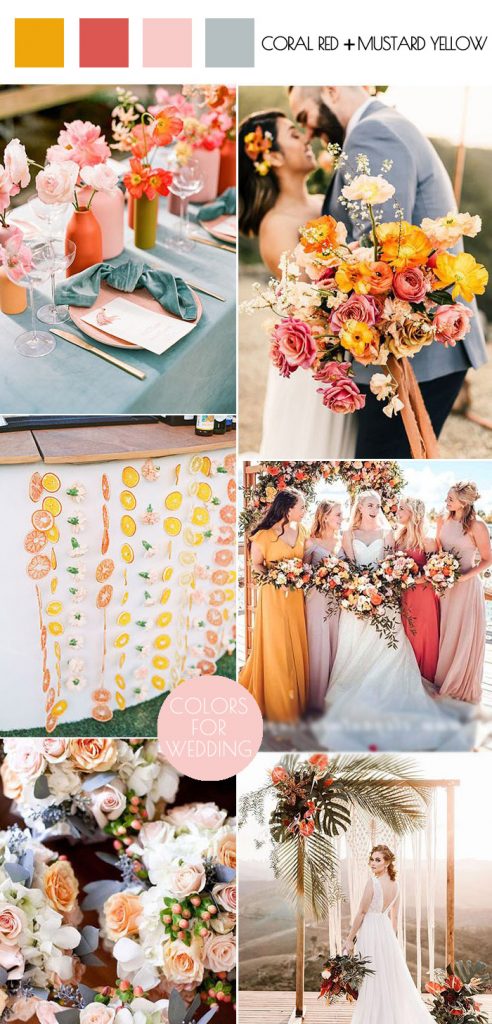 Top 12 Coral Wedding Color Schemes for 2024