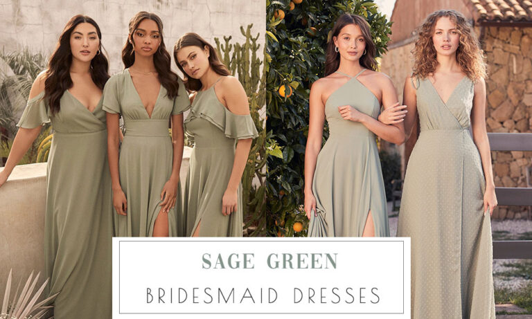 20 Sage Green Bridesmaid Dresses For Any Season 2024 😍 2595