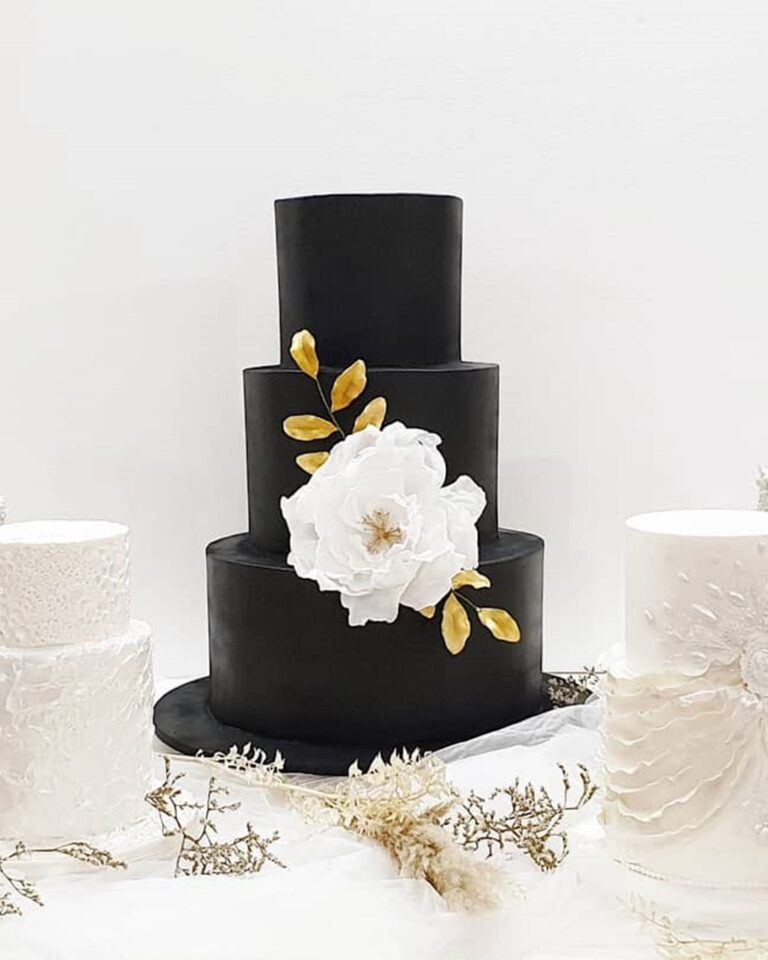 ️Top 15 Breathtaking Black Wedding Cakes 2024 | 🎂 | CFC